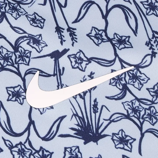 Nike Dri-Fit Tour POA Print Shirt Polo Short Sleeve Golf Apparel