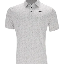 Nike Dri-Fit Tour POA Print Shirt Polo Short Sleeve Golf Apparel