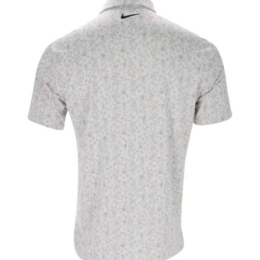 Nike Dri-Fit Tour POA Print Shirt Polo Short Sleeve Golf Apparel