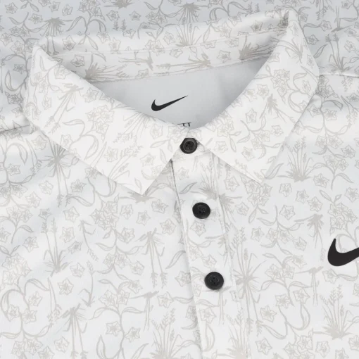Nike Dri-Fit Tour POA Print Shirt Polo Short Sleeve Golf Apparel
