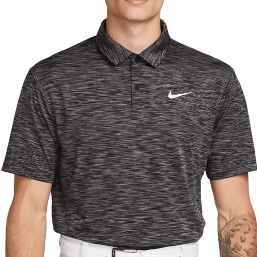 Nike DriFit Tour Space Dye Shirt Polo Short Sleeve Golf Apparel