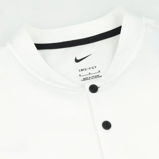 Nike DriFit Tour Texture Blade Shirt Polo Short Sleeve Golf Apparel