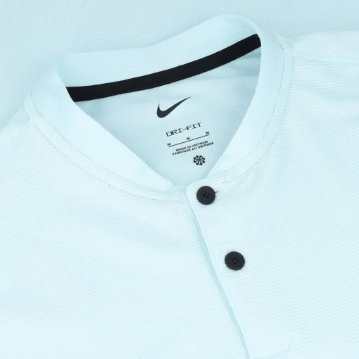 Nike DriFit Tour Texture Blade Shirt Polo Short Sleeve Golf Apparel