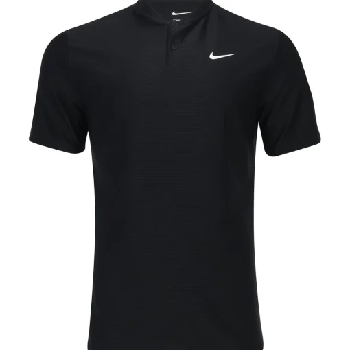 Nike DriFit Tour Texture Blade Shirt Polo Short Sleeve Golf Apparel