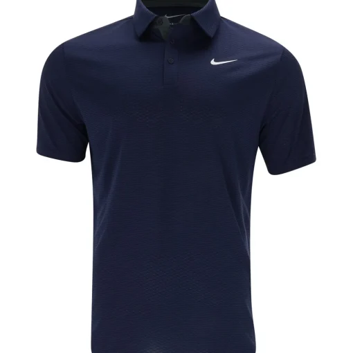 Nike Dri-Fit Tour Texture Shirt Polo Short Sleeve Golf Apparel