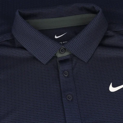 Nike Dri-Fit Tour Texture Shirt Polo Short Sleeve Golf Apparel
