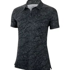 Nike Dri-Fit UV Fluid Print Shirt Polo Short Sleeve Golf Apparel