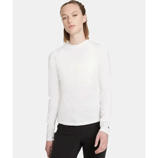 Nike Dri-Fit UV Victory L/S Print Top Outerwear Pullover Golf Apparel