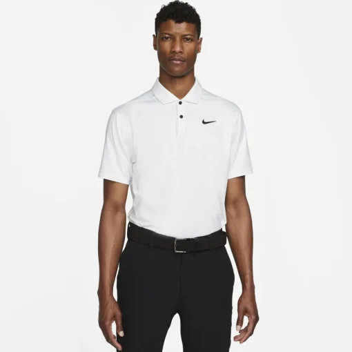 Nike Dri-Fit Vapor Stripe Shirt Polo Short Sleeve Golf Apparel