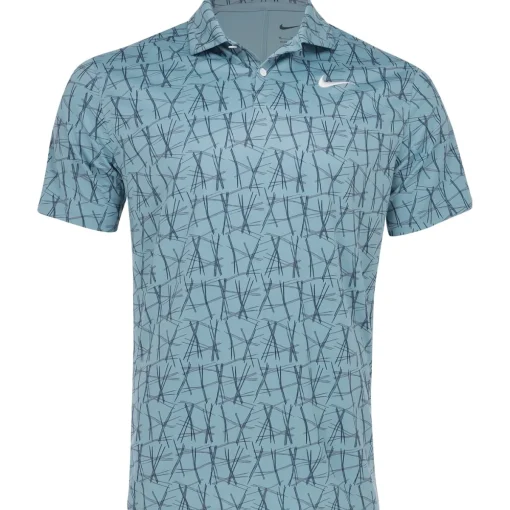 Nike Dri-Fit Victory+ LNGLEAF Shirt Polo Short Sleeve Golf Apparel