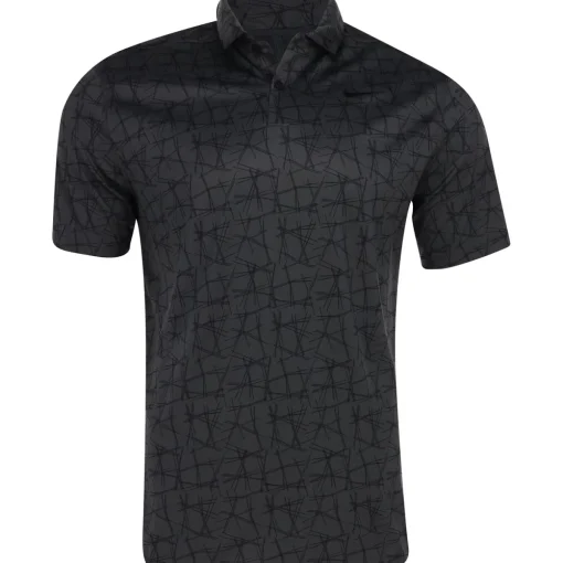 Nike Dri-Fit Victory+ LNGLEAF Shirt Polo Short Sleeve Golf Apparel