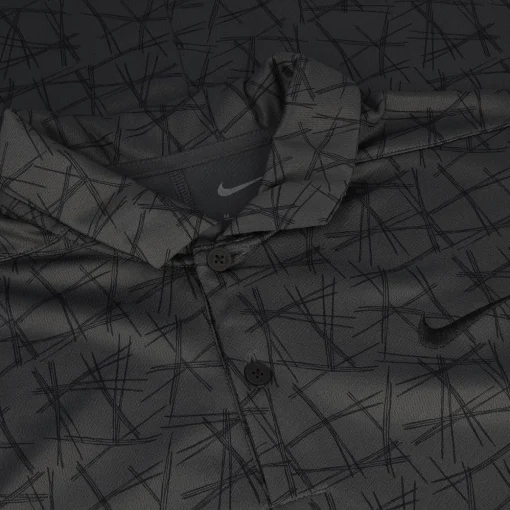 Nike Dri-Fit Victory+ LNGLEAF Shirt Polo Short Sleeve Golf Apparel