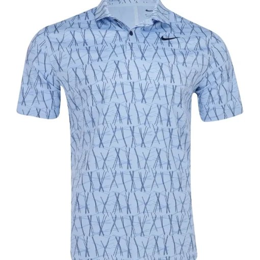Nike Dri-Fit Victory+ LNGLEAF Shirt Polo Short Sleeve Golf Apparel