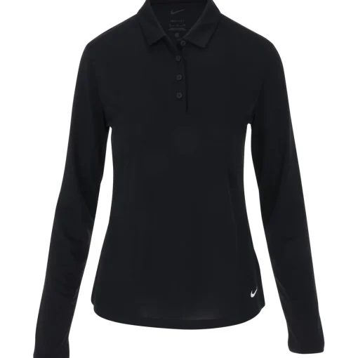 Nike Dri-FIT Victory L/S Solid Shirt Polo Long Sleeve Golf Apparel