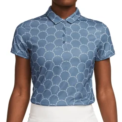 Nike Dri-Fit Victory Print Shirt Polo Short Sleeve Golf Apparel