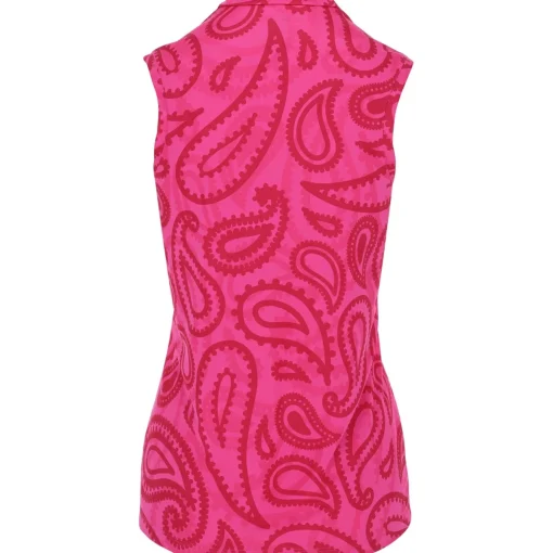 Nike Dri-Fit Victory Sleeveless Spring Allover Jaquard Print Shirt Polo Short Sleeve Golf Apparel