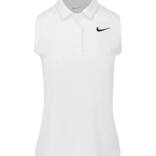 Nike Dri-FIT Victory Sleeveless VNR Shirt Polo Short Sleeve Golf Apparel
