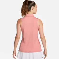 Nike Dri-Fit Victory Sleeveless Shirt Polo Short Sleeve Golf Apparel