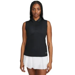 Nike Dri-Fit Victory Sleeveless Shirt Polo Short Sleeve Golf Apparel