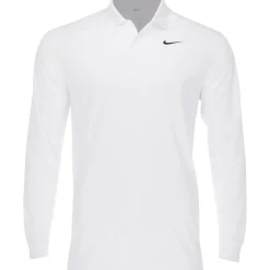 Nike Dri-Fit Victory Solid L/S Shirt Polo Long Sleeve Golf Apparel