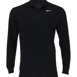 Nike Dri-Fit Victory Solid L/S Shirt Polo Long Sleeve Golf Apparel