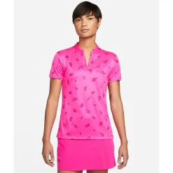 Nike Dri-Fit Victory Spring Allover Jaquard Print Shirt Polo Short Sleeve Golf Apparel