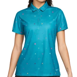Nike Dri-Fit Victory Spring Print Shirt Polo Short Sleeve Golf Apparel