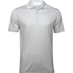 Nike Dri-Fit Victory Stripe Shirt Polo Short Sleeve Golf Apparel