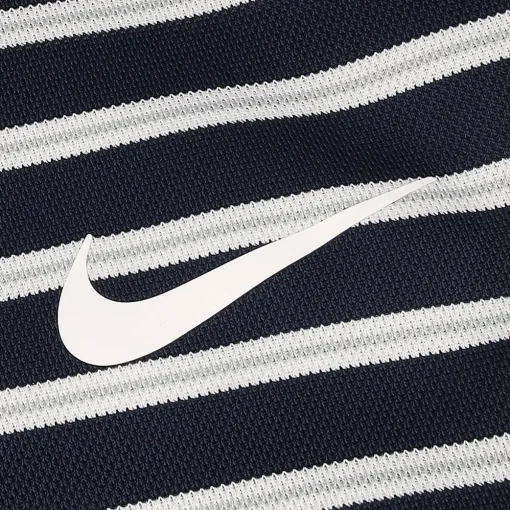 Nike Dri-Fit Victory Stripe Shirt Polo Short Sleeve Golf Apparel
