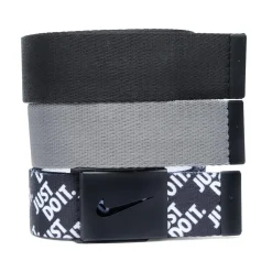 Nike 3-Pack Web Accessories Belts Golf Apparel