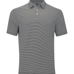 Nike Player Control Stripe Shirt Polo Short Sleeve Golf Apparel