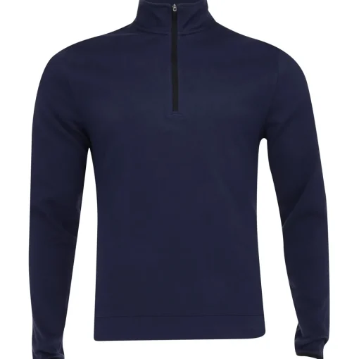 Nike Tour HZ Pique Outerwear Pullover Golf Apparel