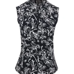 Nivo Linnea Mock Shirt Polo Short Sleeve Golf Apparel