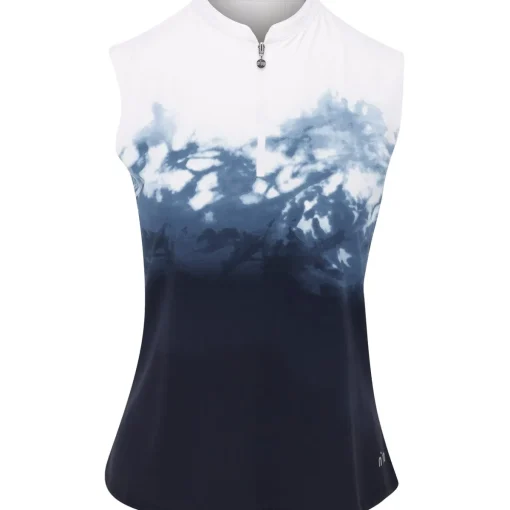 Nivo Linnea Mock Shirt Polo Short Sleeve Golf Apparel