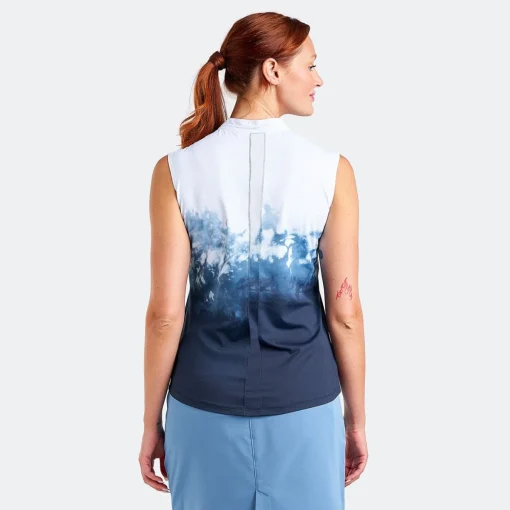 Nivo Linnea Mock Shirt Polo Short Sleeve Golf Apparel