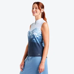Nivo Linnea Mock Shirt Polo Short Sleeve Golf Apparel