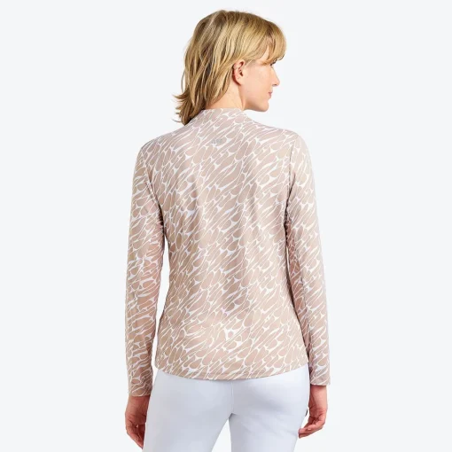 Nivo Lolita Mock Shirt Polo Long Sleeve Golf Apparel