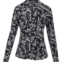 Nivo Lolita Mock Shirt Polo Long Sleeve Golf Apparel