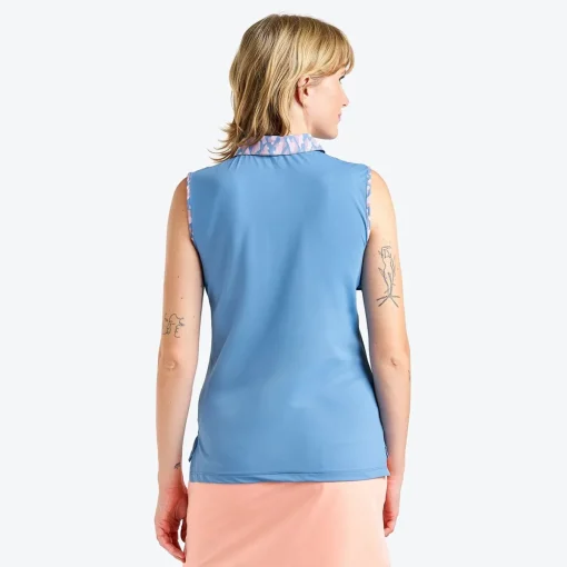 Nivo Maeve Sleeveless Shirt Polo Short Sleeve Golf Apparel