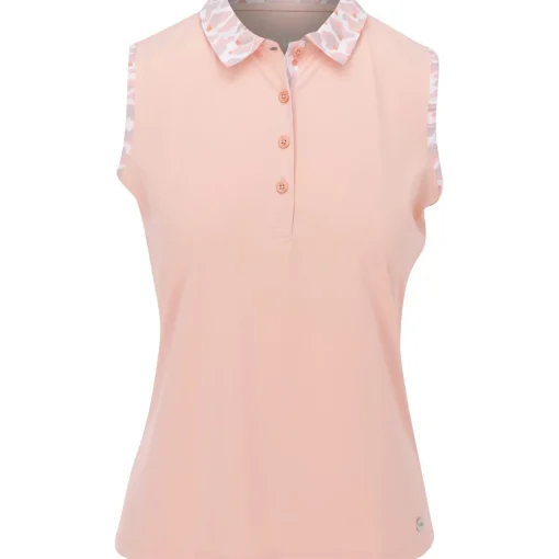 Nivo Maeve Sleeveless Shirt Polo Short Sleeve Golf Apparel