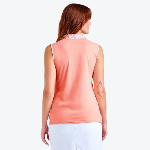 Nivo Maeve Sleeveless Shirt Polo Short Sleeve Golf Apparel