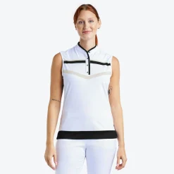 Nivo Sibyl Mock Shirt Polo Short Sleeve Golf Apparel