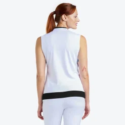 Nivo Sibyl Mock Shirt Polo Short Sleeve Golf Apparel