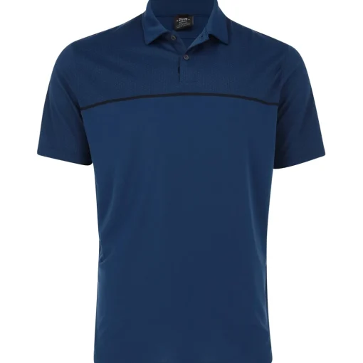 Oakley Hexad Stripe RC Shirt Polo Short Sleeve Golf Apparel