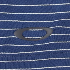 Oakley Jacquard Stripe Shirt Polo Short Sleeve Golf Apparel