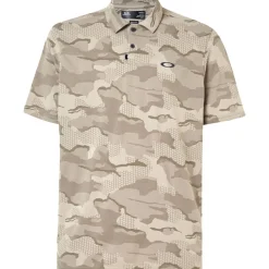 Oakley Jaquard Camo Shirt Polo Short Sleeve Golf Apparel