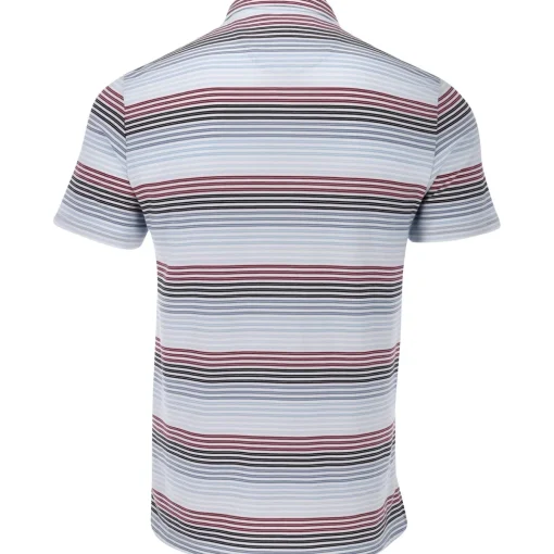 Original Penguin Ombre 70’s Stripe Shirt Polo Short Sleeve Golf Apparel