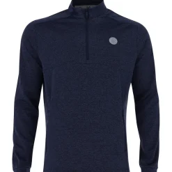 Original Penguin Pieced 1/4 Zip Mid Weight Outerwear Pullover Golf Apparel