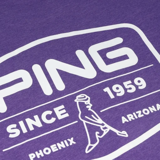 Ping Badge Shirt T-Shirt Golf Apparel