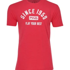 Ping Throwback Shirt T-Shirt Golf Apparel